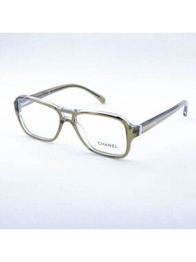 Chanel Green #3210 Aviator Glasses Frames - Full Set, **New In Box***